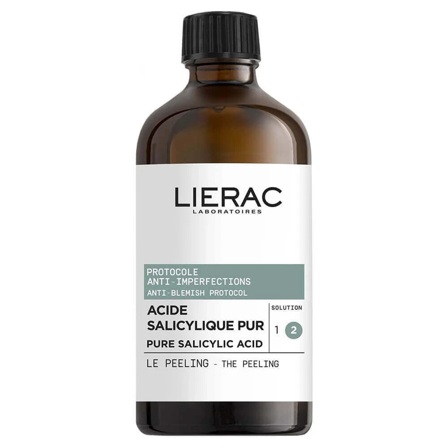 Lierac Protocole Reducerea imperfecțiunilor, пілінг з кислотою саліциловою, 100 мл: ціни та характеристики