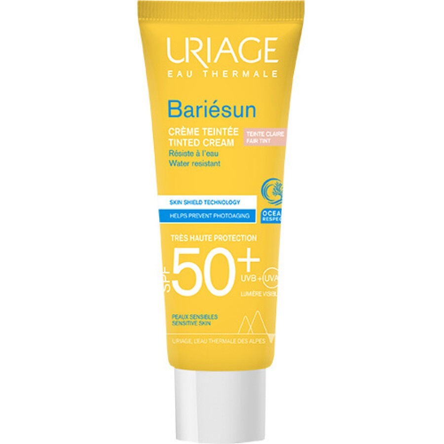 Солнцезащитный тональный крем Uriage Bariesun SPF 50+ Светлый 50 мл: цены и характеристики