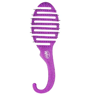 Wet Brush Purple Glitter Shower Brush Detangling Brush