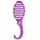 Wet Brush Purple Glitter Shower Brush Detangling Brush