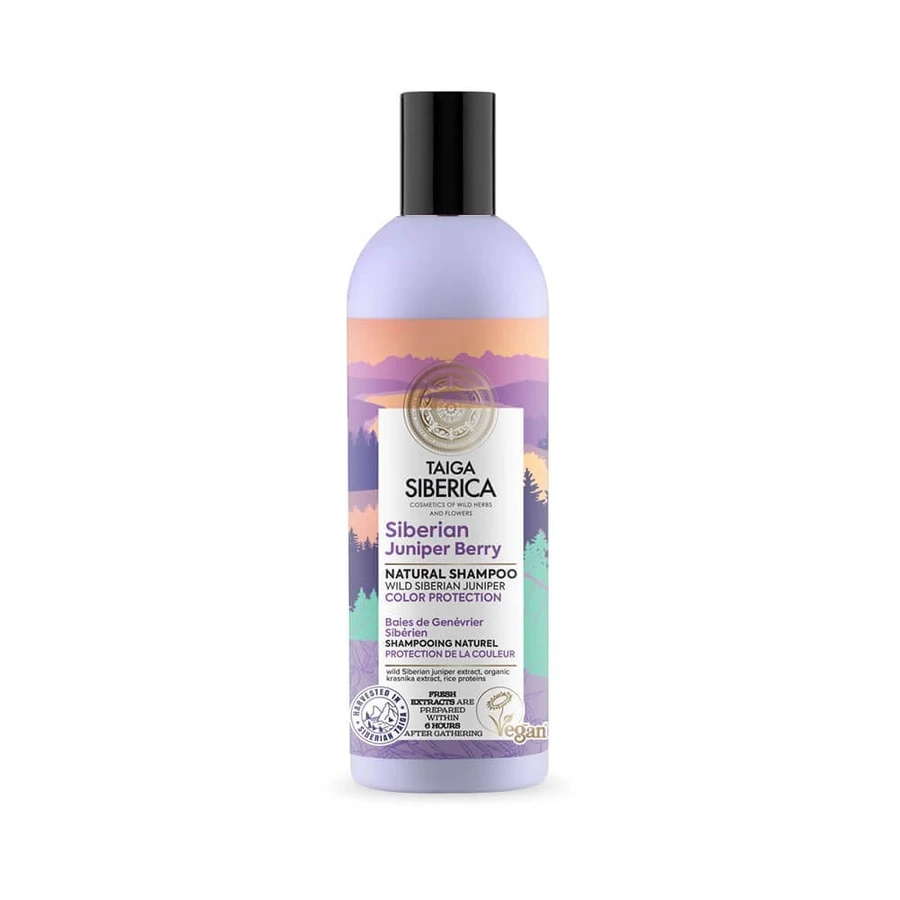 Natura Siberica Taiga Siberica Siberian Juniper Berry Шампунь для окрашенных волос с защитой цвета ягодами сибирского можжевельника, 270 мл: цены и характеристики