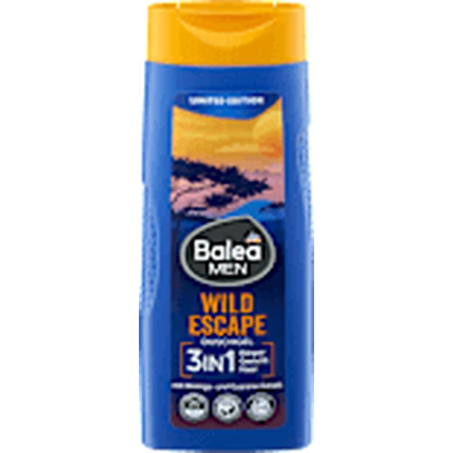 Balea MEN 3 в 1 Wild Escape Гель для душа 300 мл: цены и характеристики