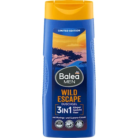 Balea MEN 3 в 1 Wild Escape Гель для душа 300 мл: цены и характеристики