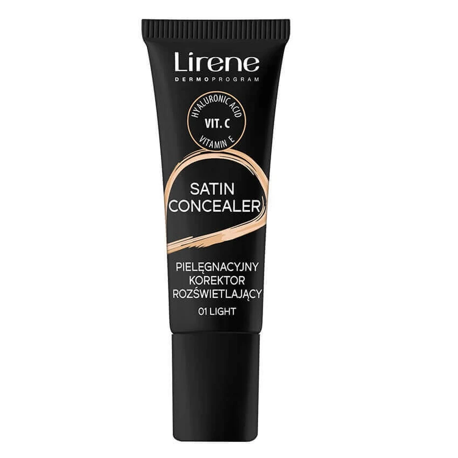 Lirene Satin Concealer Skincare Corector illuminator 01 Light, 10 мл: цены и характеристики