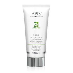 Маска Apis Acne-Stop з брудом Мертвого моря та зеленим чаєм, 200 мл