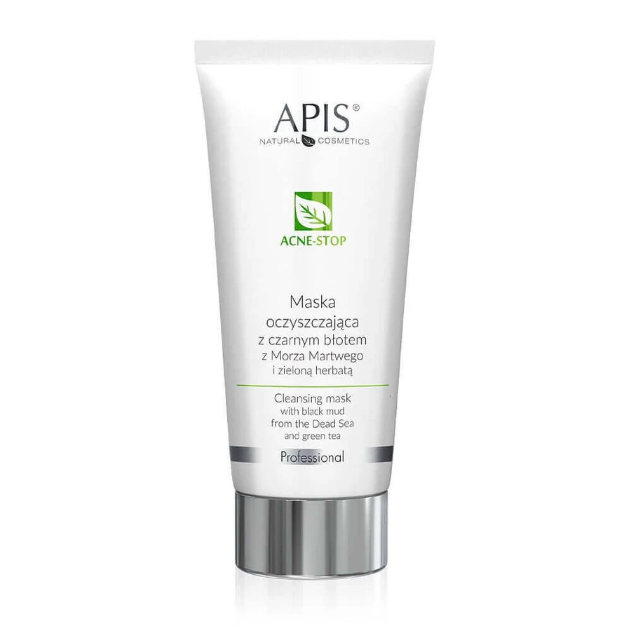 Маска Apis Acne-Stop з брудом Мертвого моря та зеленим чаєм, 200 мл: ціни та характеристики
