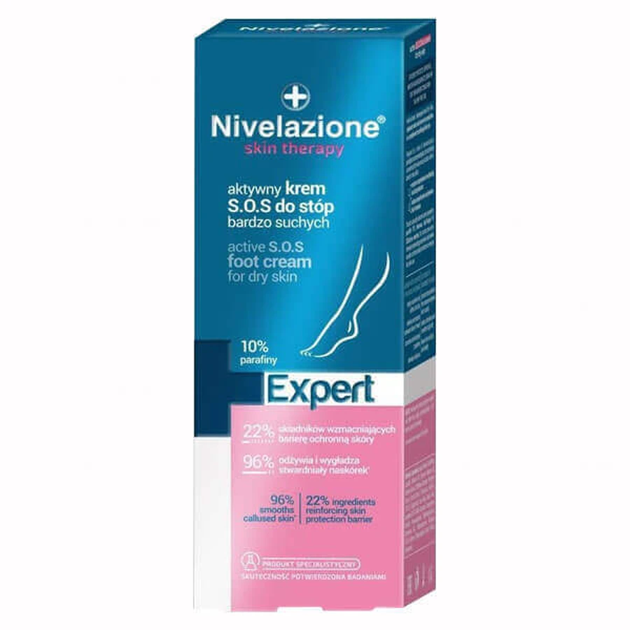 Ideepharm Nivelazione Skin Therapy SOS крем для очень сухих ног 75 мл: цены и характеристики