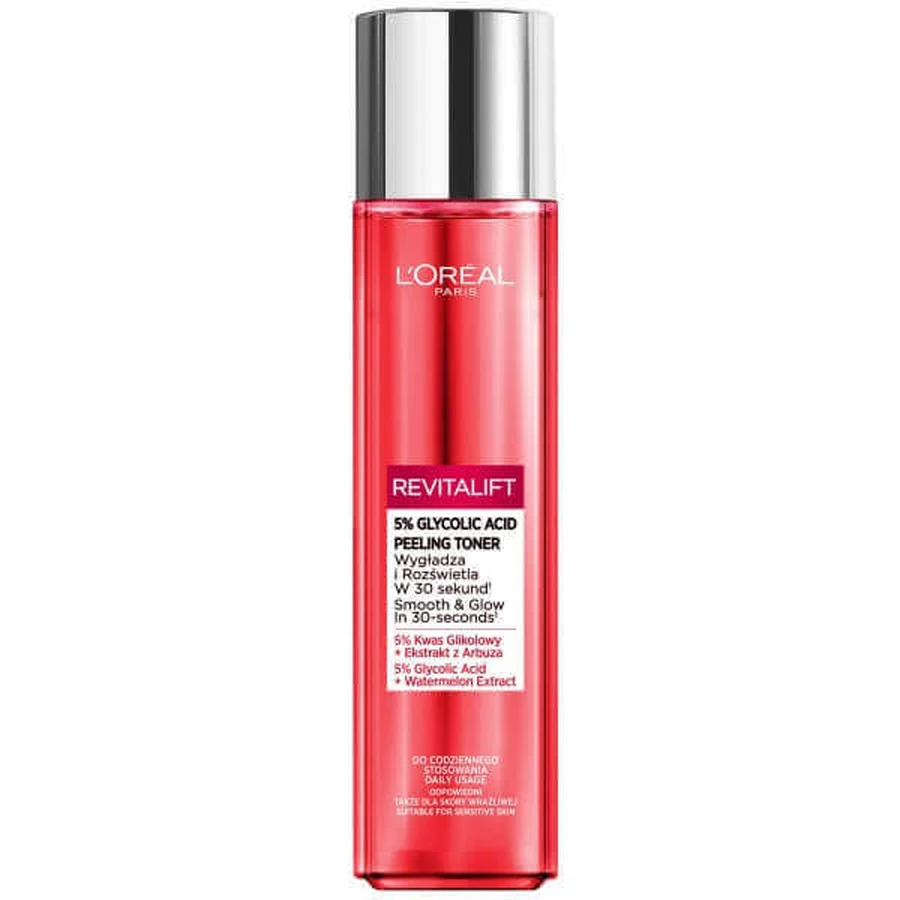 L Oreal Paris Revitalift Exfoliant Tonic cu Acid Glycolic, 180 мл: цены и характеристики