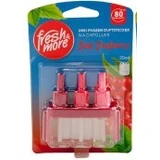 Fresh & more, заправка для освіжувача повітря, червона малина, 3x 20 мл