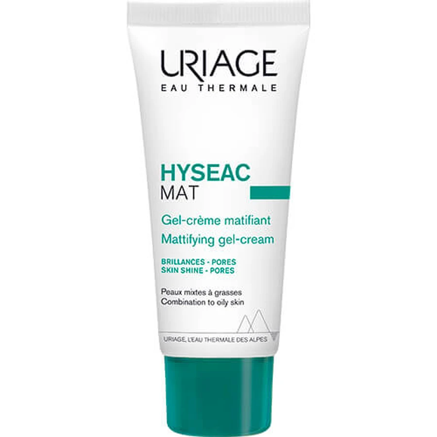 Гель-крем Uriage Hyseac MAT Mattifying gel-cream матуючий, 40 мл: ціни та характеристики