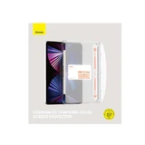 Закаленное стекло Baseus Crystal для iPad Pro 12.9 (2018/2020/2021/2022) + комплект для крепления — прозрачное