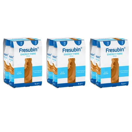 Энергетический напиток Fresubin Energy Fiber Drink с клетчаткой, со вкусом карамели, 4 х 200 мл: цены и характеристики