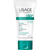 Сонцезахисний флюїд для обличчя Uriage Hyseac Fluide SPF 50+, 50 мл