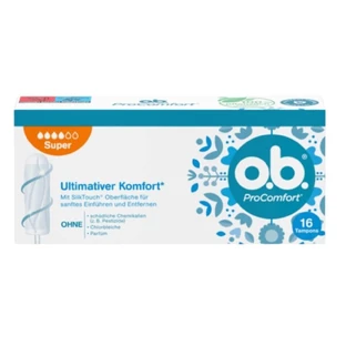 Тампони гігієнічні OB ProComfort, Super, 16 шт