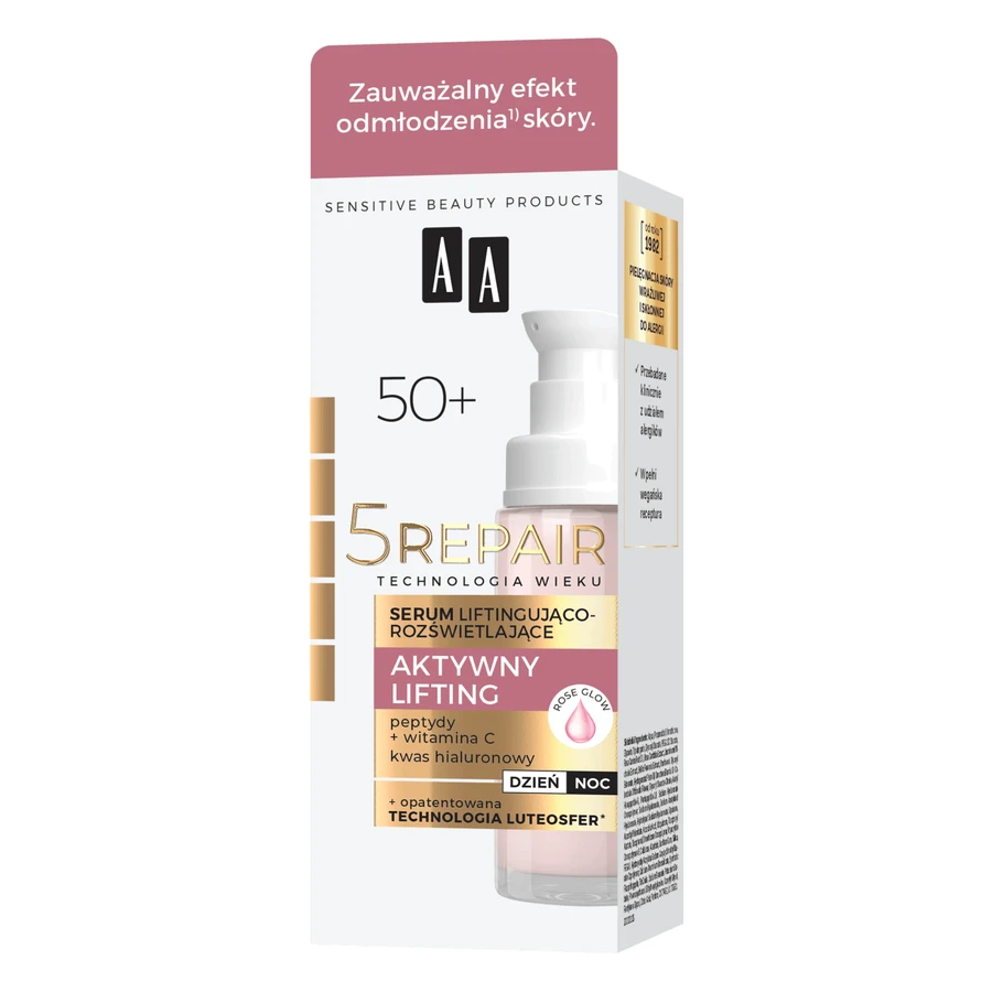 AA Age Technology 5Repair 50+, ser de lifting și iluminare, 30 мл: ціни та характеристики