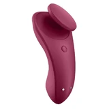 Satisfyer Sexy Secret Panty Vibrator App-controlled Vibrator Wine