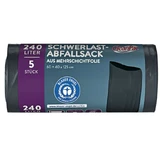 CleanPac, міцний мішок для сміття 240 л, 5 шт.