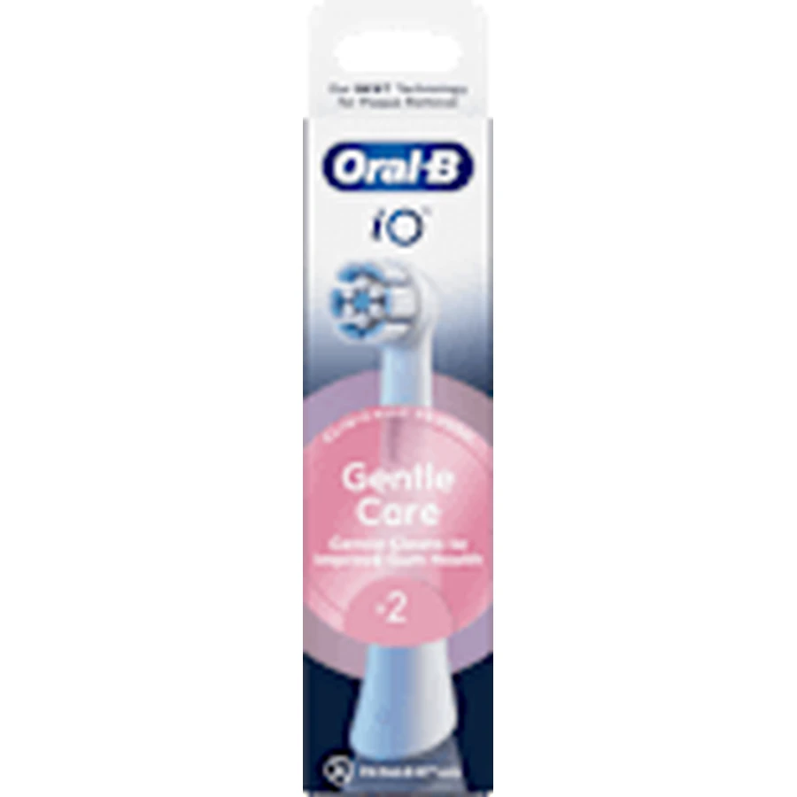 Запасні насадки для щіток Oral-B iO Gentle Care iO Gentle Care круглі, 2 шт.: ціни та характеристики