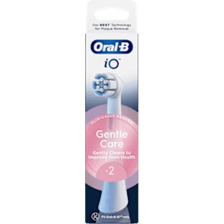 Запасні насадки для щіток Oral-B iO Gentle Care iO Gentle Care круглі, 2 шт.: ціни та характеристики