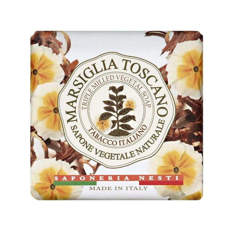Натуральне туалетне мило Nesti Dante Marsiglia Toscano Tabacco Italiano, 200 г: ціни та характеристики