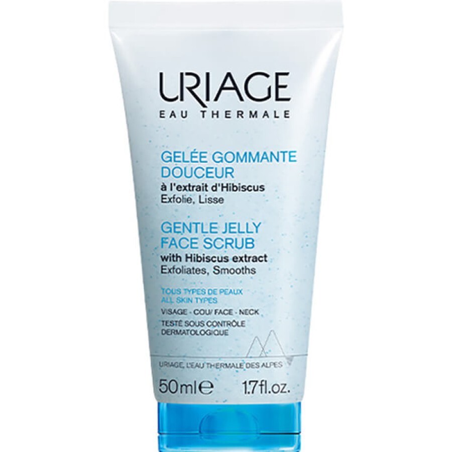 Скраб Uriage Gentle Jelly Face Scrub м'який для обличчя, 50 мл: ціни та характеристики