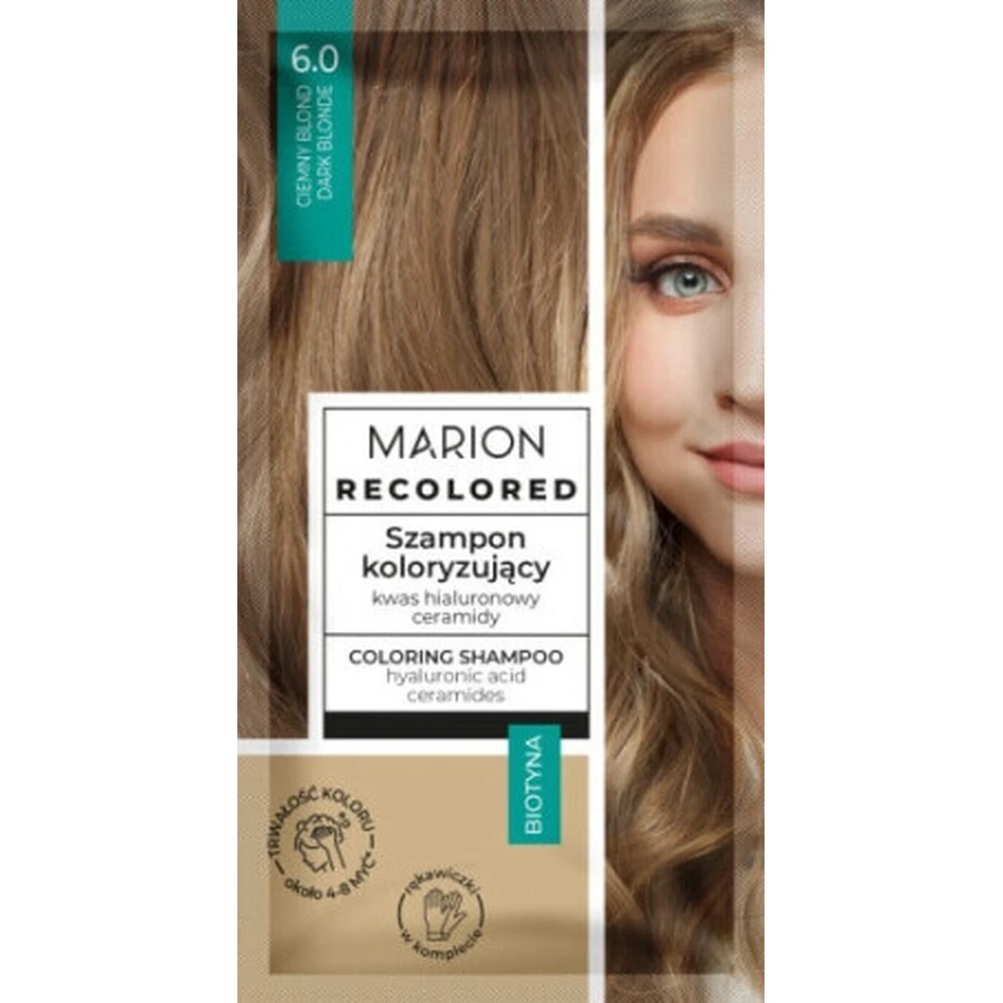 Шампунь Marion Color Dark Blonde 6.0, 35 мл: ціни та характеристики