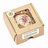 Miodowa Mydlarnia Шипучая бомбочка для ванны Клубника, 80 г