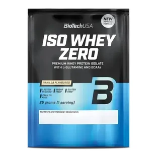 Протеиновый порошок Iso Whey Zero со вкусом ванили, 25 г, BiotechUSA
