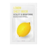 Eunyul Lemon Brightening Sheet Mask with Lemon, 22 мл