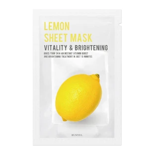 Eunyul Lemon Brightening Sheet Mask with Lemon, 22 мл