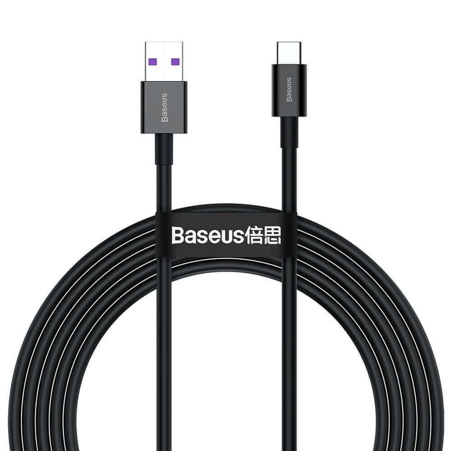 Baseus Superior USB - USB Tip C cablu 66 W (11 V / 6 A) Huawei SuperCharge SCP 2 m negru (CATYS-A01): цены и характеристики