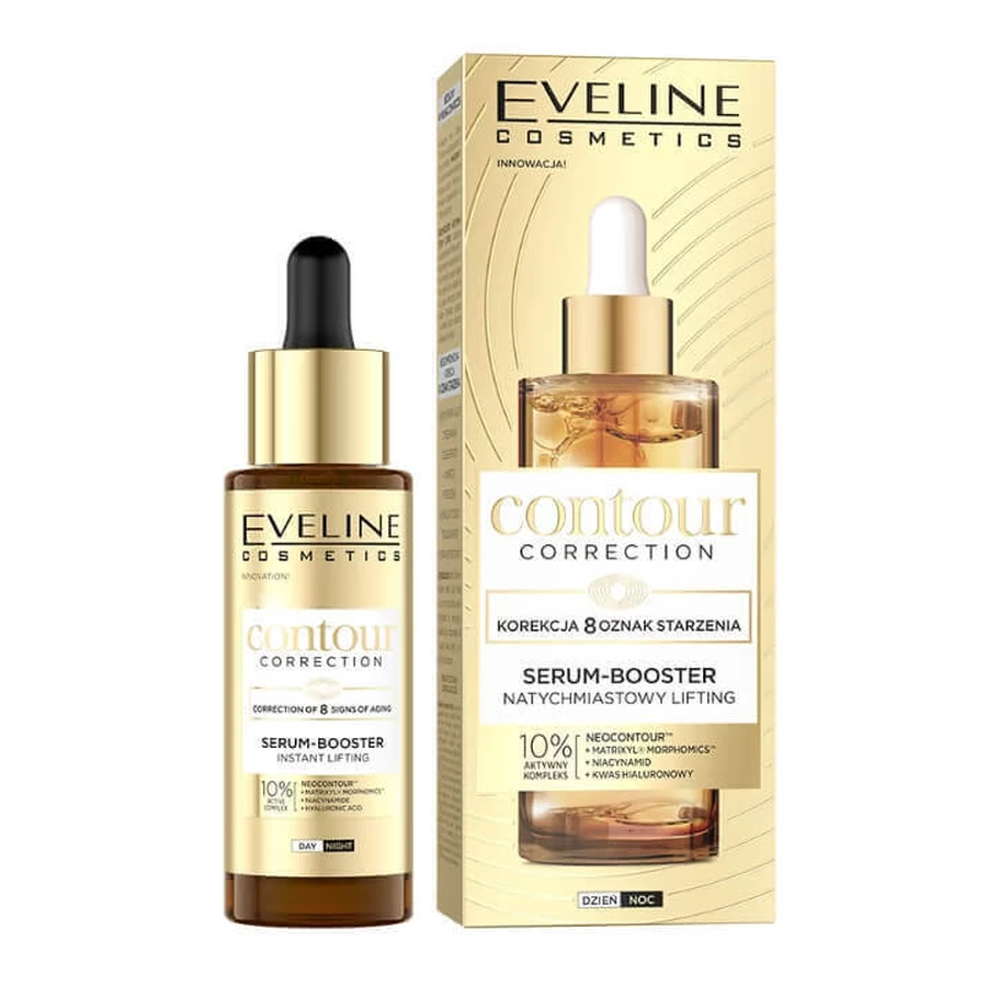 Eveline Cosmetics, Contour Correction, Serum Booster для обличчя, 30 мл: ціни та характеристики