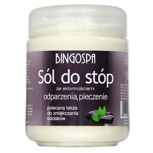 BingoSpa Соль для ног с концентратами против воспалений и жжения, 550 г