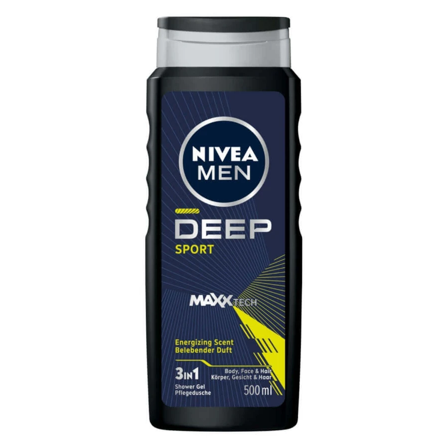 Гель для душу Nivea Men Deep Sport, 500 мл: ціни та характеристики