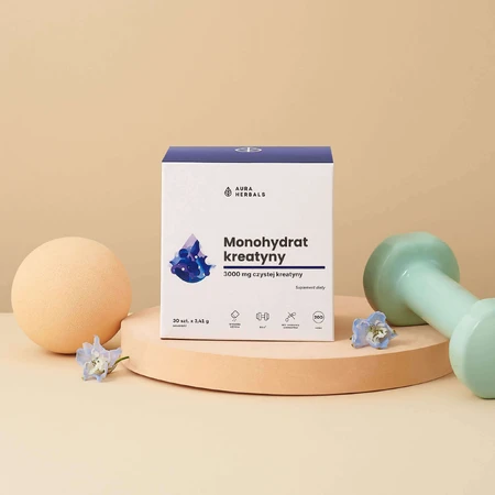 Aura Herbals Креатин, моногідрат, 30 таблеток по 3,41 г: ціни та характеристики