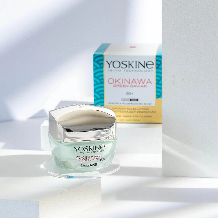 Yoskine Okinawa Green Caviar 60+, крем-де-ампула ридурилор, 50 мл: цены и характеристики