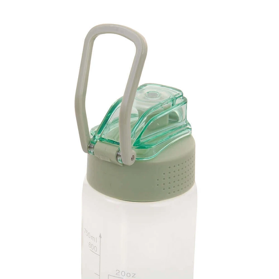 Бутылка для воды Majestic Sport tritan, Okosei Clear, зеленая, 750 мл: цены и характеристики
