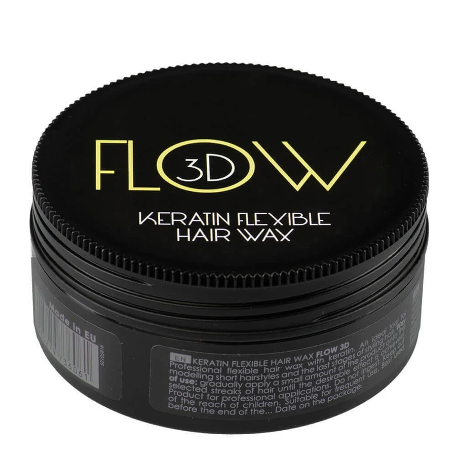 Гнучкий віск для волосся з кератином Stapiz Flow 3D, 100 г: ціни та характеристики