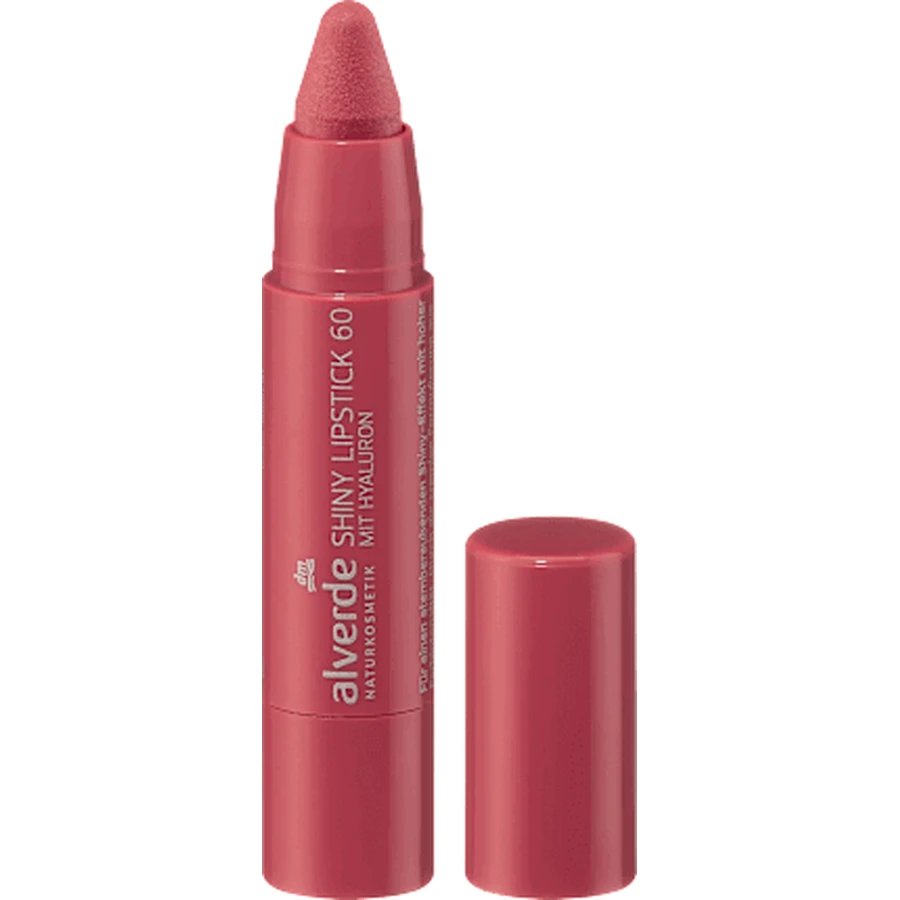 alverde NATURKOSMETIK Блискуча помада № 60 Pretty Mauve: ціни та характеристики