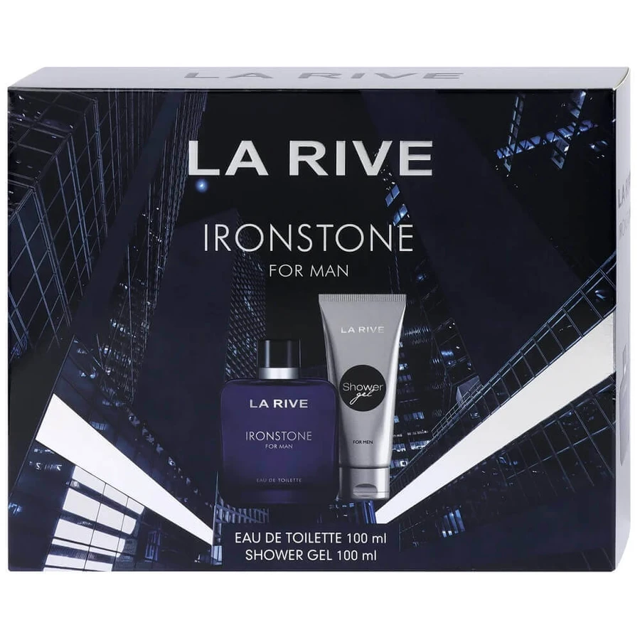 La Rive Ironstone For Man Набор Туалетная вода 100 мл + эль для душа 100 мл: цены и характеристики