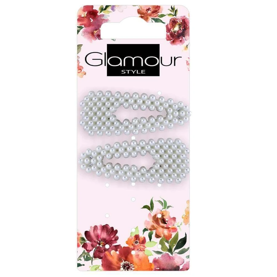 Заколки для волосся Glamour Pearl, 2 шт: ціни та характеристики