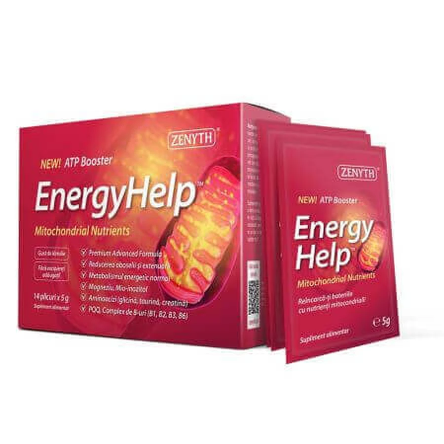 EnergyHelp, 14 пакетиків, Zenyth: ціни та характеристики
