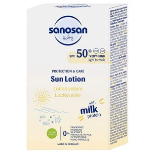 Солнцезащитный лосьон для детей SPF50+, 100 мл, Sanosan