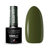 Гібридний лак для нігтів Claresa Soak Off UV/LED Green 805, 5 г