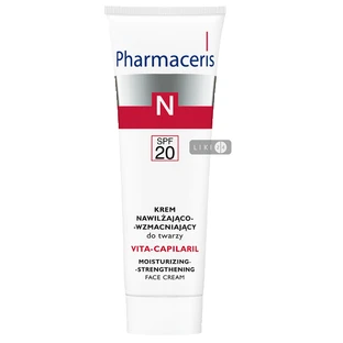 Крем для обличчя Pharmaceris N, SPF 20 Vita-capilaril Зволожуючий зміцнювальний, 50 мл