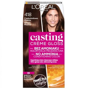L Oreal Paris Casting Creme Gloss Dye 418 Chocolate Mocha