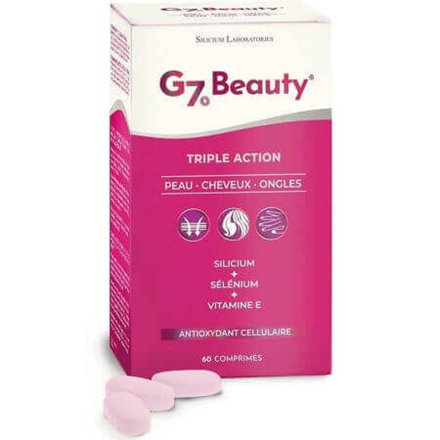 Silicium G7 Beauty, 60 таблеток, Silicium Espana Laboratorios: цены и характеристики