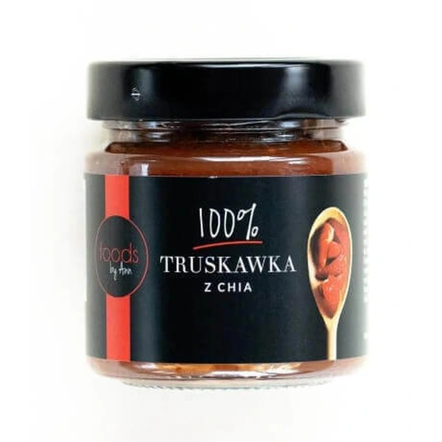 Foods by Ann, Полунична паста з чіа, 200 г: ціни та характеристики