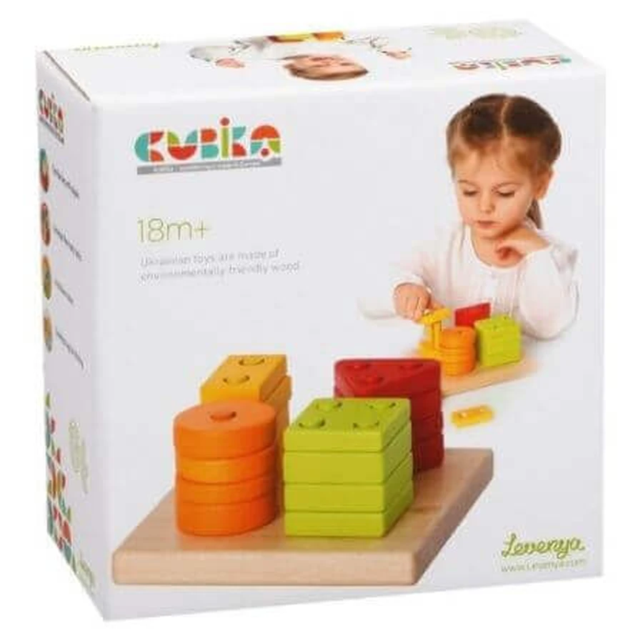 Сортер геометричних фігур 3, Cubika: ціни та характеристики