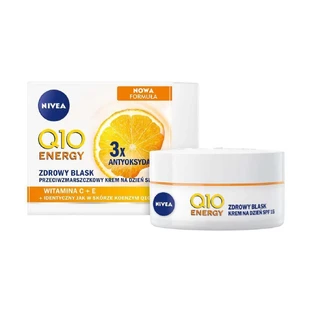 Денний крем проти зморшок Nivea Q10 Plus C Rejuvenated + Energized Skin SPF15, 50 мл